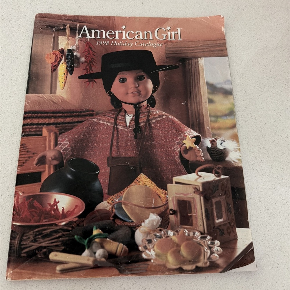 Vintage American Girl Doll Catalog Pleasant Company Holiday 1998